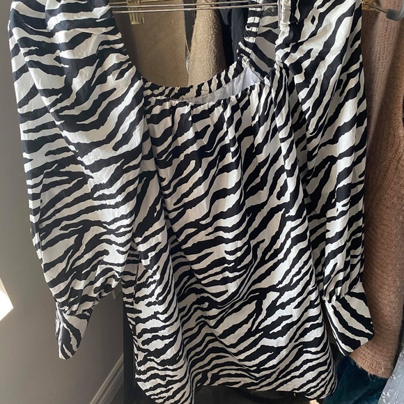Zebra Print Zara Dress - Picture 1 of 2